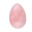 Yoni Egg z růženínu bez dírky, velikost M