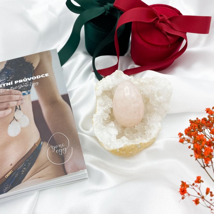 Křišťálová geoda vhodná pro nabíjení Yoni egg, 159 g