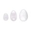 Sada Yoni Egg z křišťálu bez dírky, velikost XS, S, M