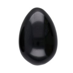 Yoni Egg z obsidiánu bez dírky, velikost M