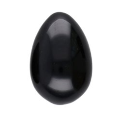 Yoni Egg z obsidiánu bez dírky, velikost M